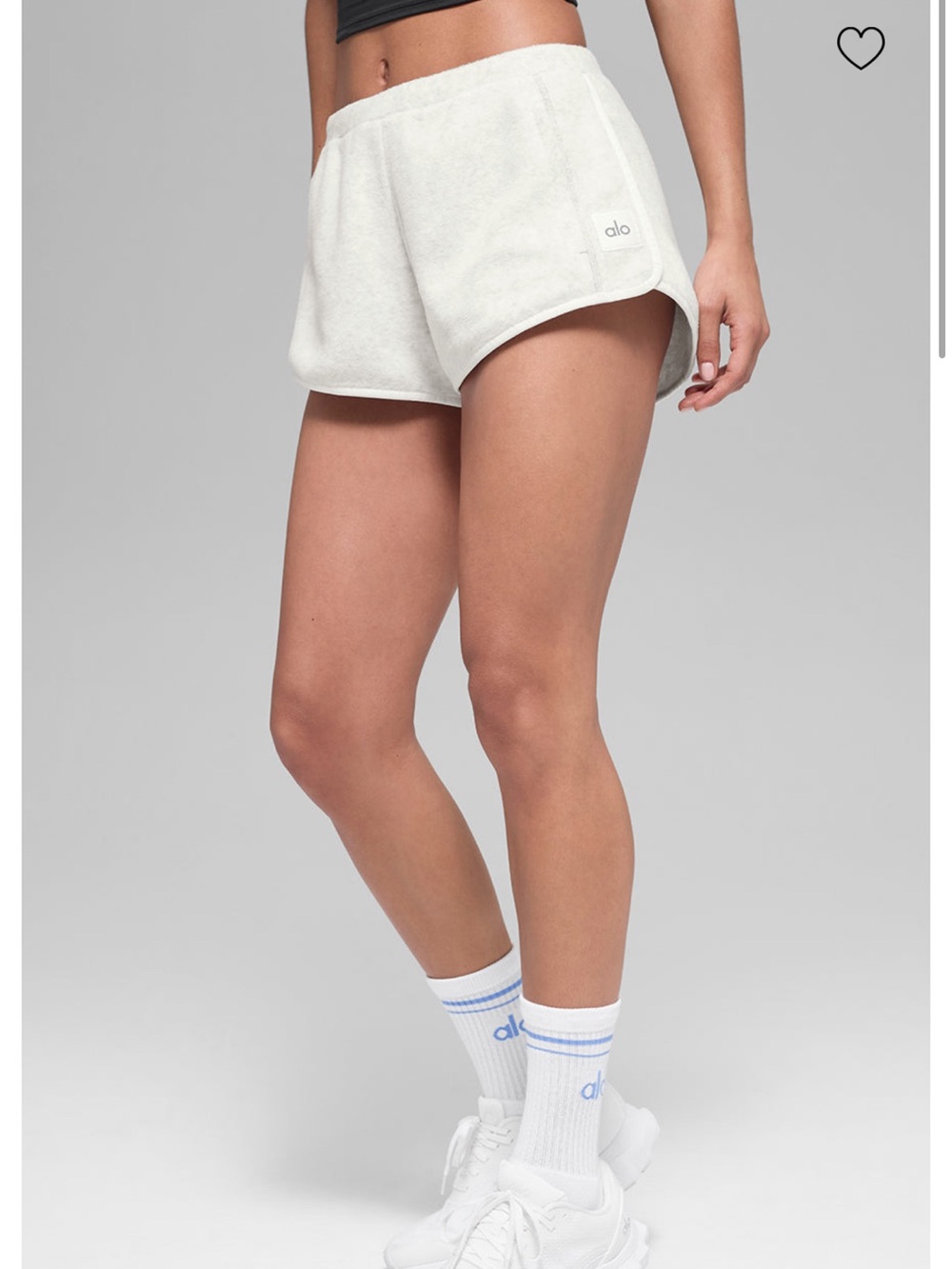 ALO Yoga Women's Terry Shorts in White